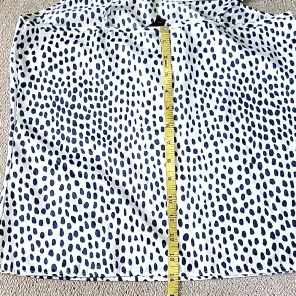 J Crew Navy Blue and Ivory Camisole Tank Size XS - Picture 12 of 13